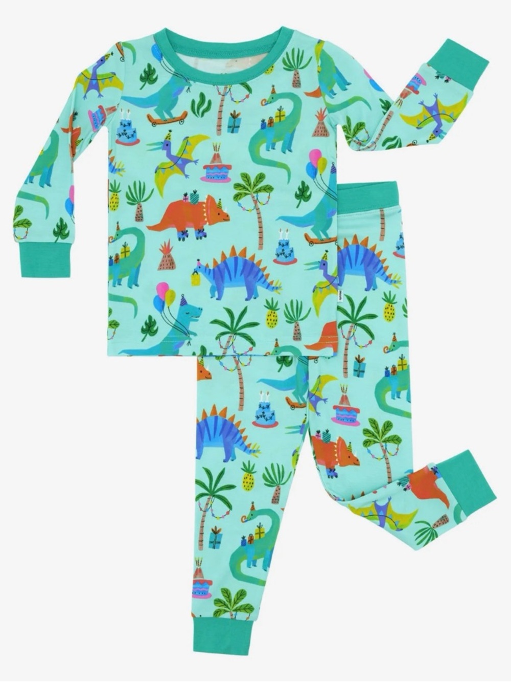 Little Sleepies Prehistoric Party Two-Piece Pajama Set